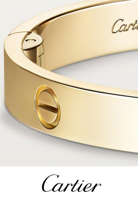 اسوارة كارتير الترند مختمة مع مفك - Cartier / شامل علبة